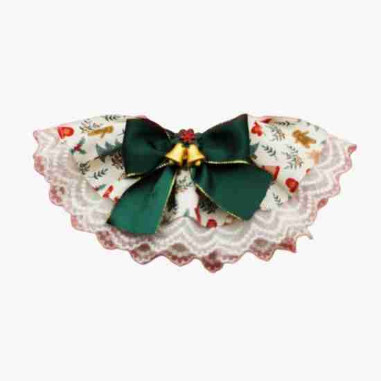 Christmas Lace Scarf Collar
