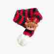 Knitted Christmas Cartoon Scarf