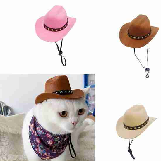Mini Denim Hat for Pets - 相册4 Mini Denim Hat for Pets - 相册4