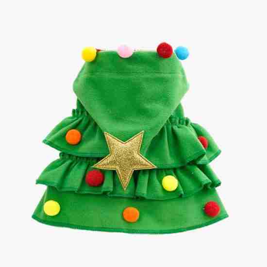 Christmas Holiday Cape for Dogs and Cats Christmas Holiday Cape for Dogs and Cats