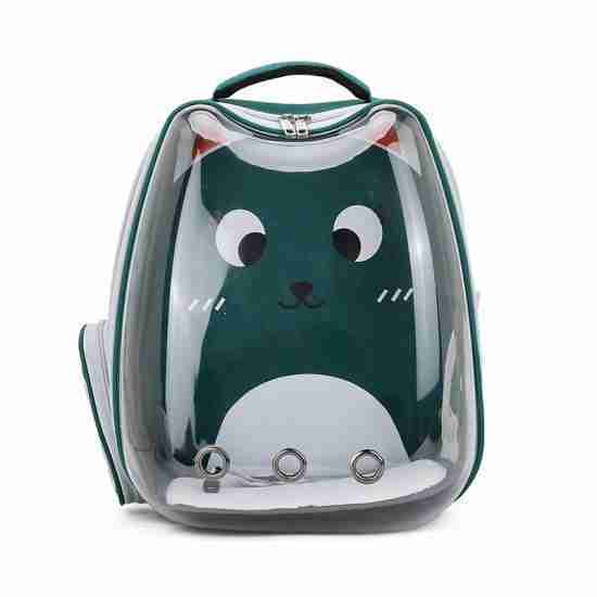 Cute Transparent Capsule Pet Carrier Backpack - 相册3 Cute Transparent Capsule Pet Carrier Backpack - 相册3