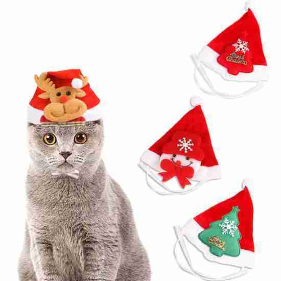 Christmas Cartoon Hat for Pets - 相册1