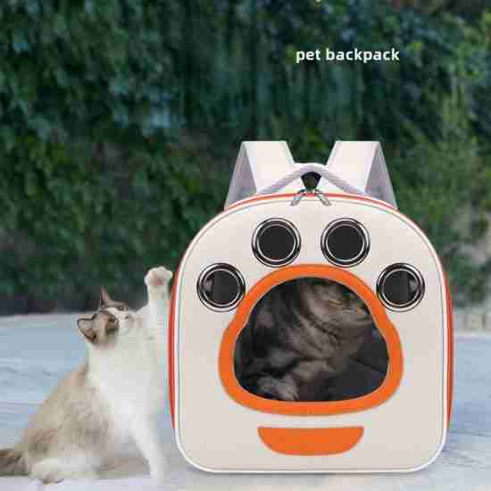 Foldable Transparent Cat Carrier Backpack - 相册4