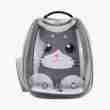 Cute Transparent Capsule Pet Carrier Backpack