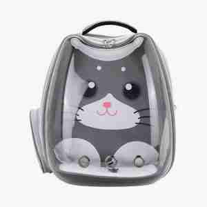 Cute Transparent Capsule Pet Carrier Backpack