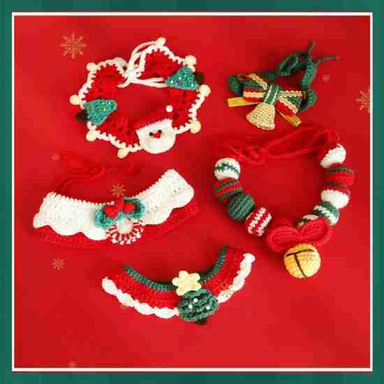 Christmas Handmade Knitted Collar & Scarf - 相册2 Christmas Handmade Knitted Collar & Scarf - 相册2