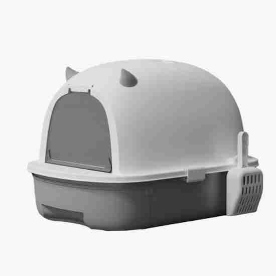 Jumbo Full-Enclosed Foldable Cat Litter Box - Odor-Proof Anti-Splash Jumbo Full-Enclosed Foldable Cat Litter Box - Odor-Proof Anti-Splash