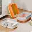 XL Semi-Enclosed Cat Litter Box (with Scoop, Wholesale - 相册3