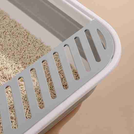 New XL Foldable Semi-Enclosed Cat Litter Box - Anti-Splash - 相册4 New XL Foldable Semi-Enclosed Cat Litter Box - Anti-Splash - 相册4
