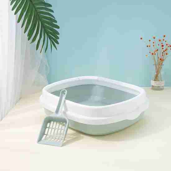 XL Semi-Enclosed Cat Litter Box - Anti-Splash - 相册3