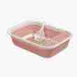 New XL Foldable Semi-Enclosed Cat Litter Box - Anti-Splash
