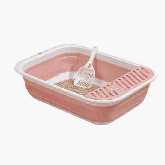 New XL Foldable Semi-Enclosed Cat Litter Box - Anti-Splash New XL Foldable Semi-Enclosed Cat Litter Box - Anti-Splash