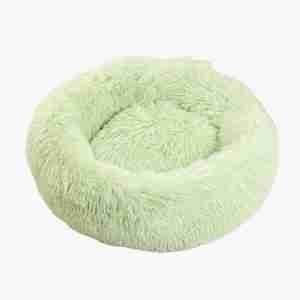 Wholesale Round Plush Pet Bed - Winter Warm for Cats/Dogs