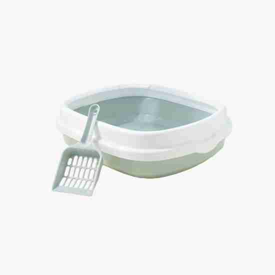 XL Semi-Enclosed Cat Litter Box - Anti-Splash