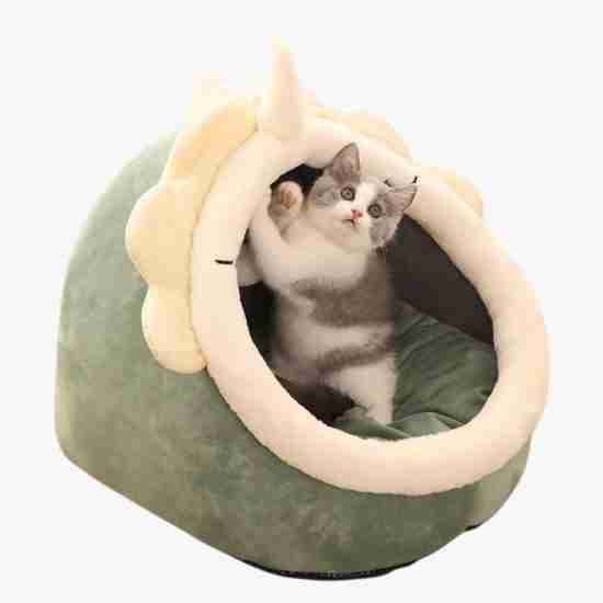 Winter Fleece Slipper Pet Bed - Warm for Small Pets