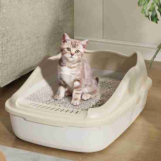 Anti-Splash XL Cat Litter Box (Anti-Tracking) - 相册3