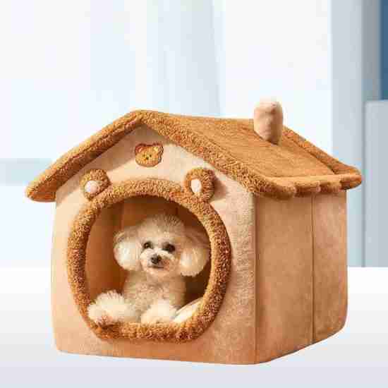 All - Season Pet House (Cats/Dogs, Enclosed, Removable Bed) - 相册1 All - Season Pet House (Cats/Dogs, Enclosed, Removable Bed) - 相册1