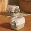 All-Size Enclosed/Semi-Enclosed Cat Litter Box - Odor-Proof (Bestseller) - 相册3