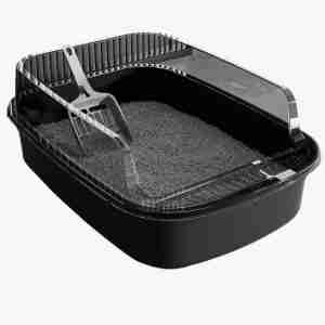 Anti-Splash XL Cat Litter Box (Odor-Proof, Drop Shipping)