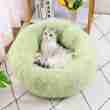 Wholesale Round Plush Pet Bed - Winter Warm for Cats/Dogs - 相册1