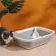 New XL Foldable Semi-Enclosed Cat Litter Box - Anti-Splash - 相册2