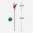 65cm/50cm Cat Teaser Toy (Feather Bell, Manufacturer Wholesale) - 相册3