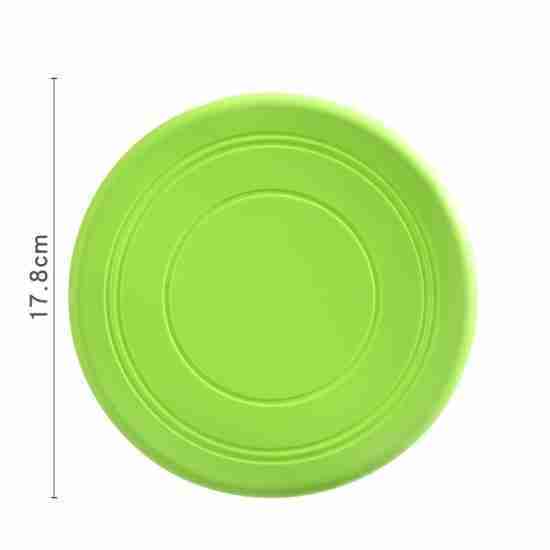 Wholesale Outdoor Dog Frisbee (TPR Floating Bite-Resistant Toy for Medium/Large Breeds) Colors are randomly distributed. - 相册1